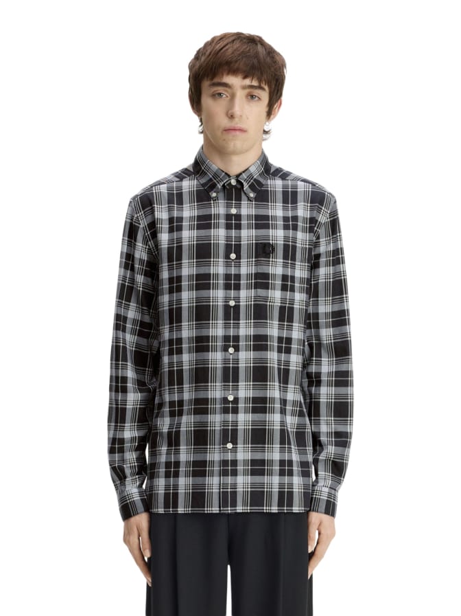 Fred Perry Gebürstetes Hemd mit Schottenkaro bei Robert Ley