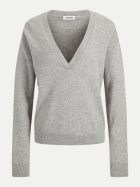 Ladneri V-Ausschnitt Pullover Pizzo lightgrey bei Robert Ley