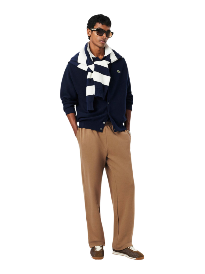 Lacoste Relaxed Fit-Trainingshose aus Fleece bei Robert Ley
