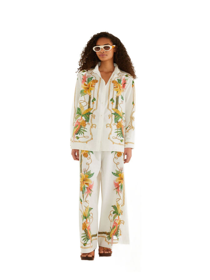 Farm Rio Wide-Ley Hose Tropical Royalty bei Robert Ley
