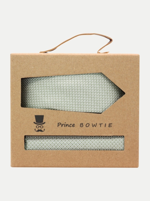 Prince Bowtie Krawatte + Tuch im Micro-Design bei Robert Ley