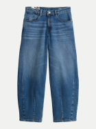 Opus Barrel Jeans Lissie Bold 70352-mid sea blue bei Robert Ley