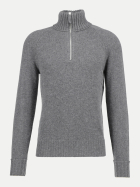 FTC Cashmere Troyer aus Kaschmir 953-grey bei Robert Ley